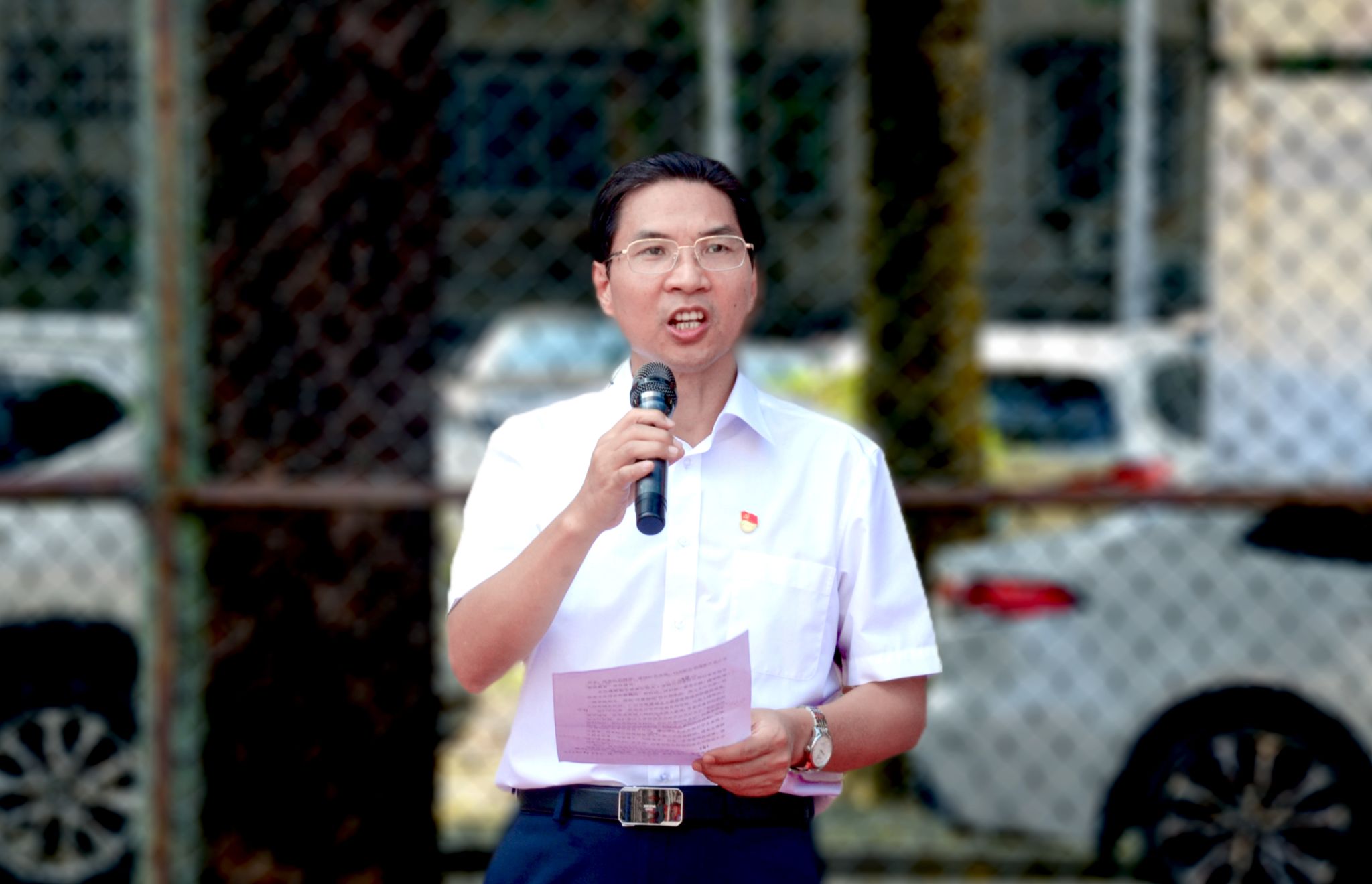 詹岚雅摄-1 学校党委副书记、校关工委主任林晓敏副书记致辞.jpg