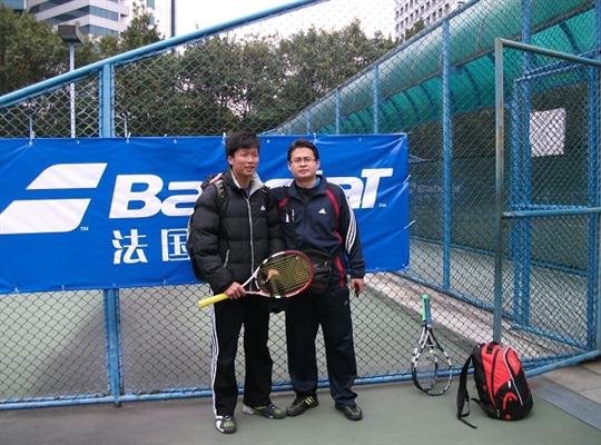 黄鸿 康福建：冲出国门的湛师“网球二人转”