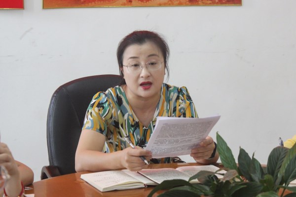 文传学院党委书记陈凯珍开讲思政第一课