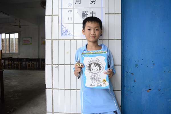运动会上获得七连冠的许光溢同学