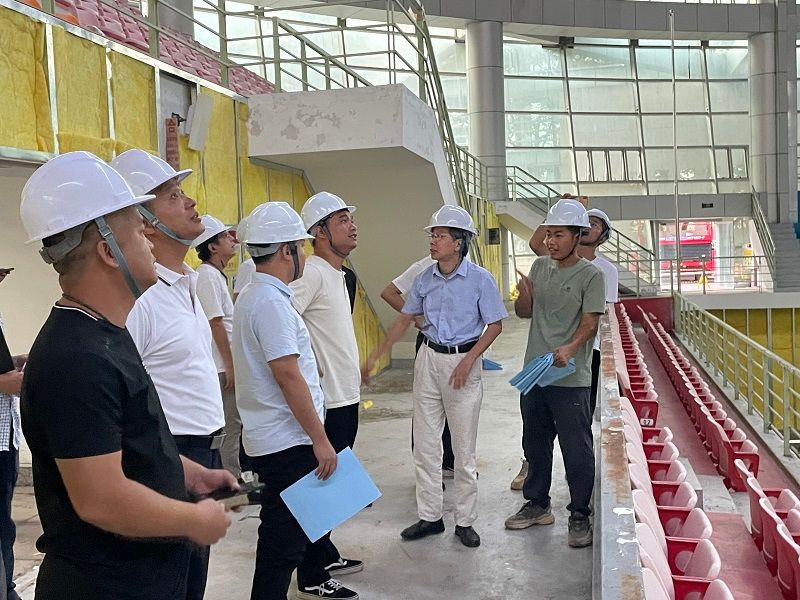 尚体馆屋面修缮工程通过竣工预验收21.jpg 尚体馆屋面修缮工程通过竣工预验收21.jpg