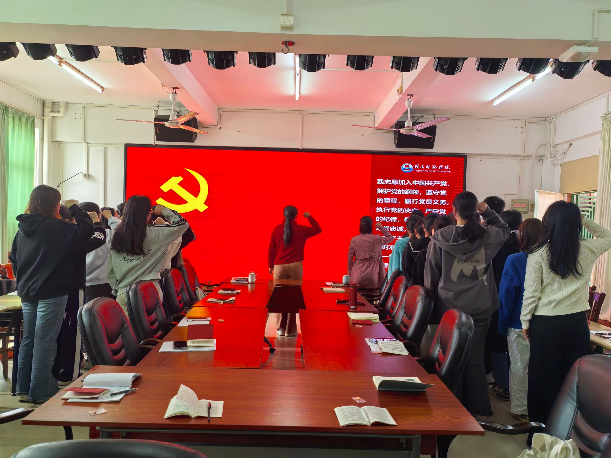 陈书记带领党员开展入党宣誓.jpg 陈书记带领党员开展入党宣誓.jpg
