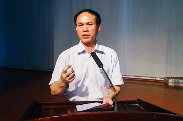 梁英书记发言